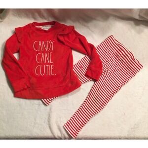 Rae Adam girls Christmas outfit size 4